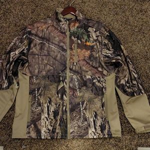 Habit Camo Rain Jacket fleece lined Large